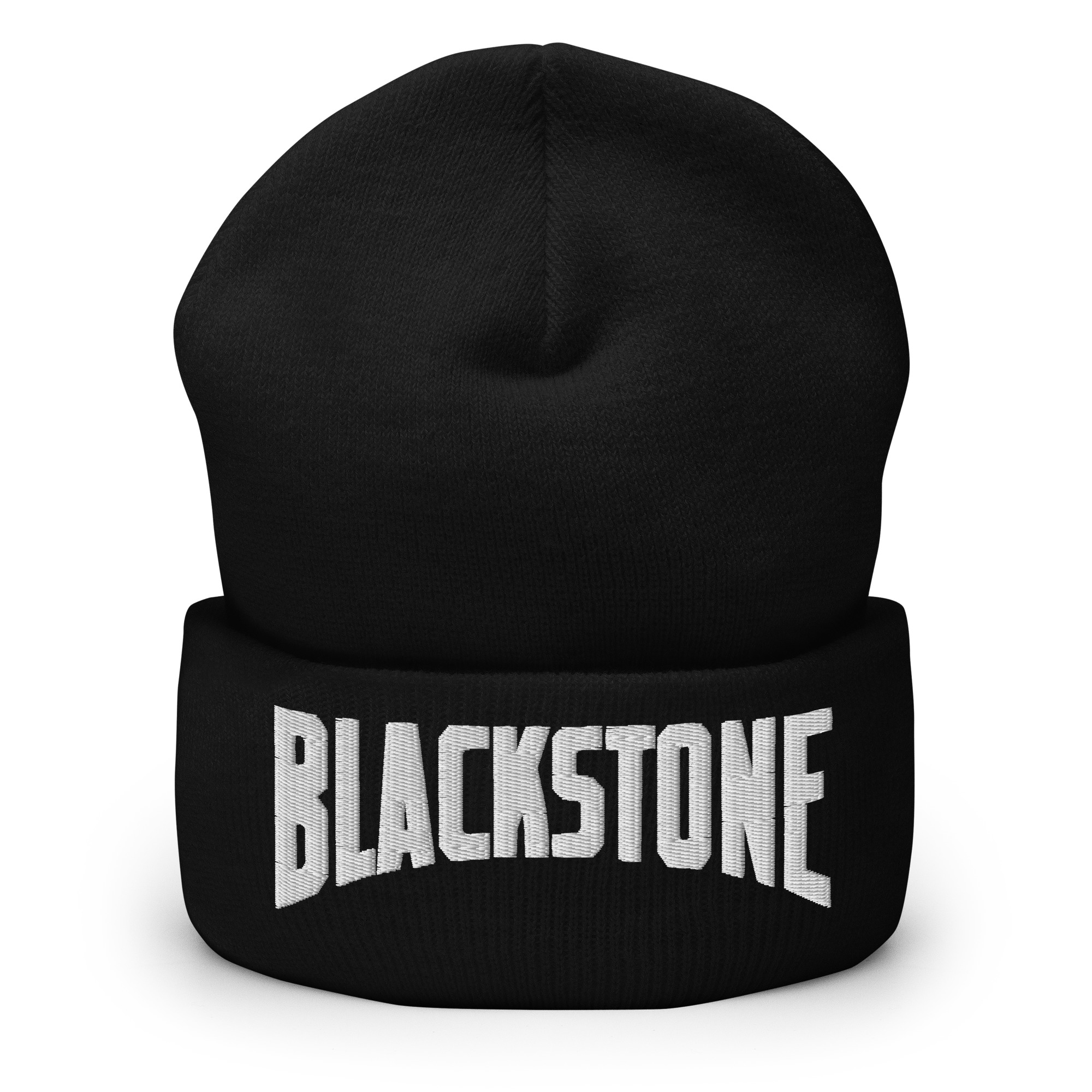 Blackstone 3D Embroidered Cuffed Beanie