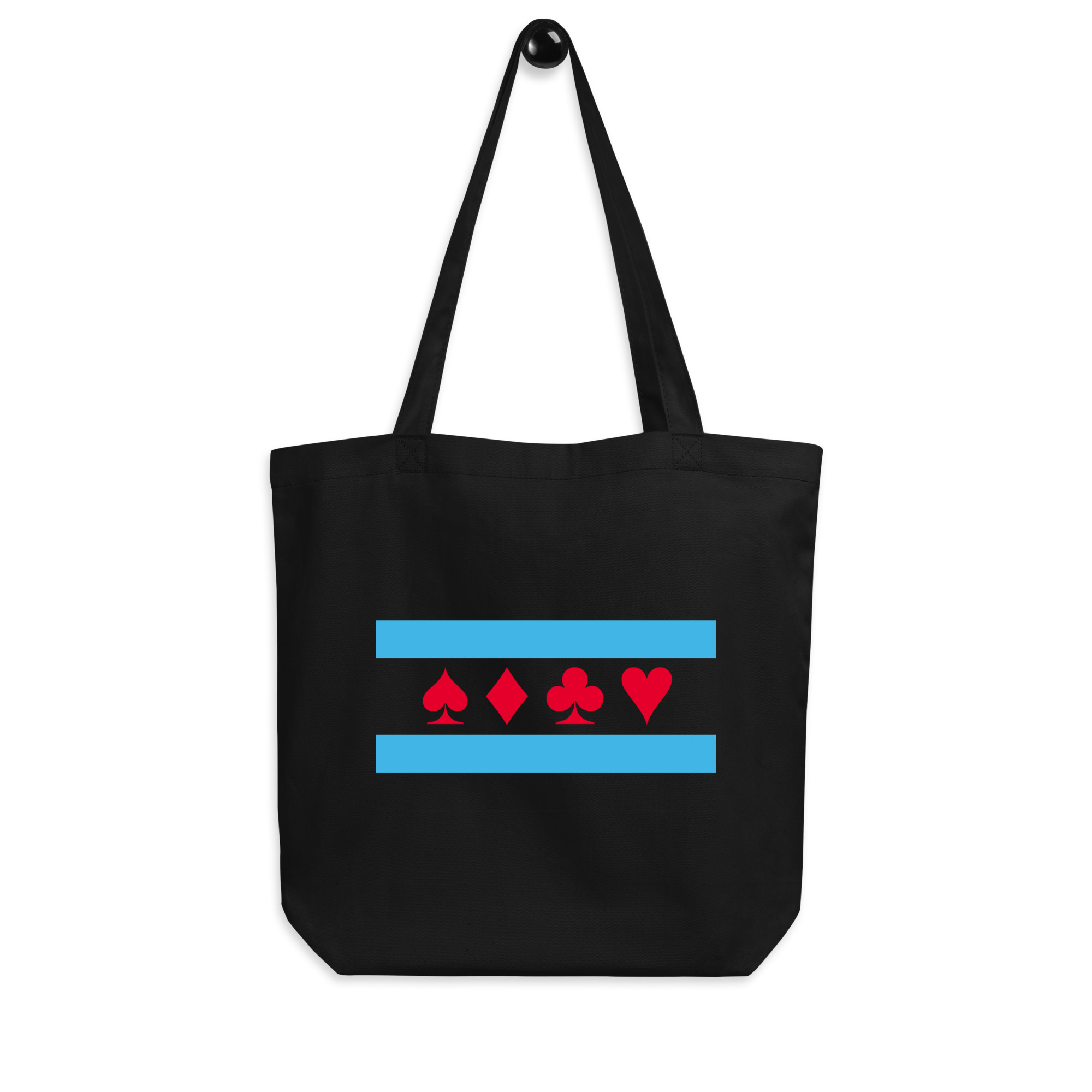 Chicago Flag Tote Bag - Four Suits Edition