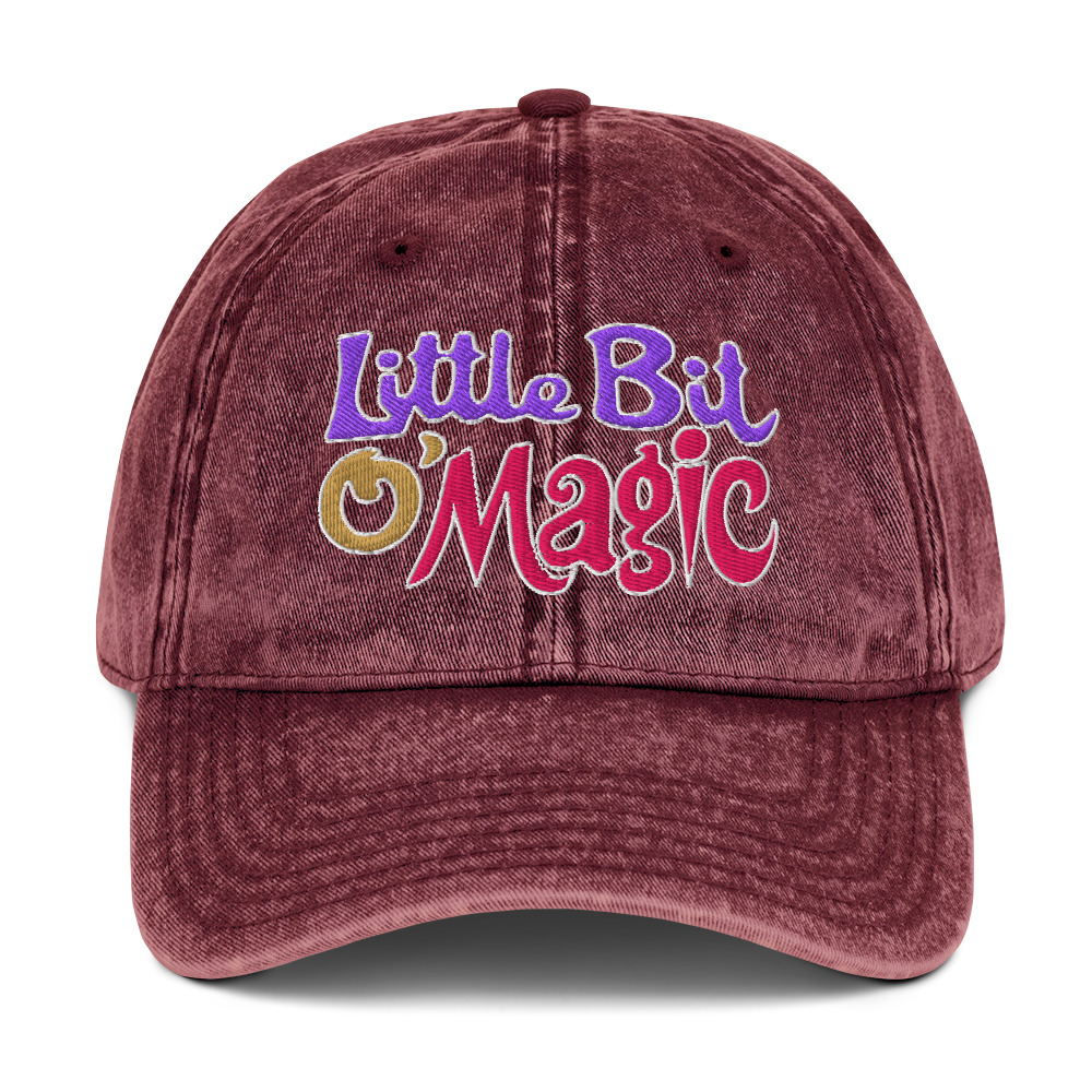 Little Bit O' Magic Vintage Cotton Twill Cap - South Beach Edition